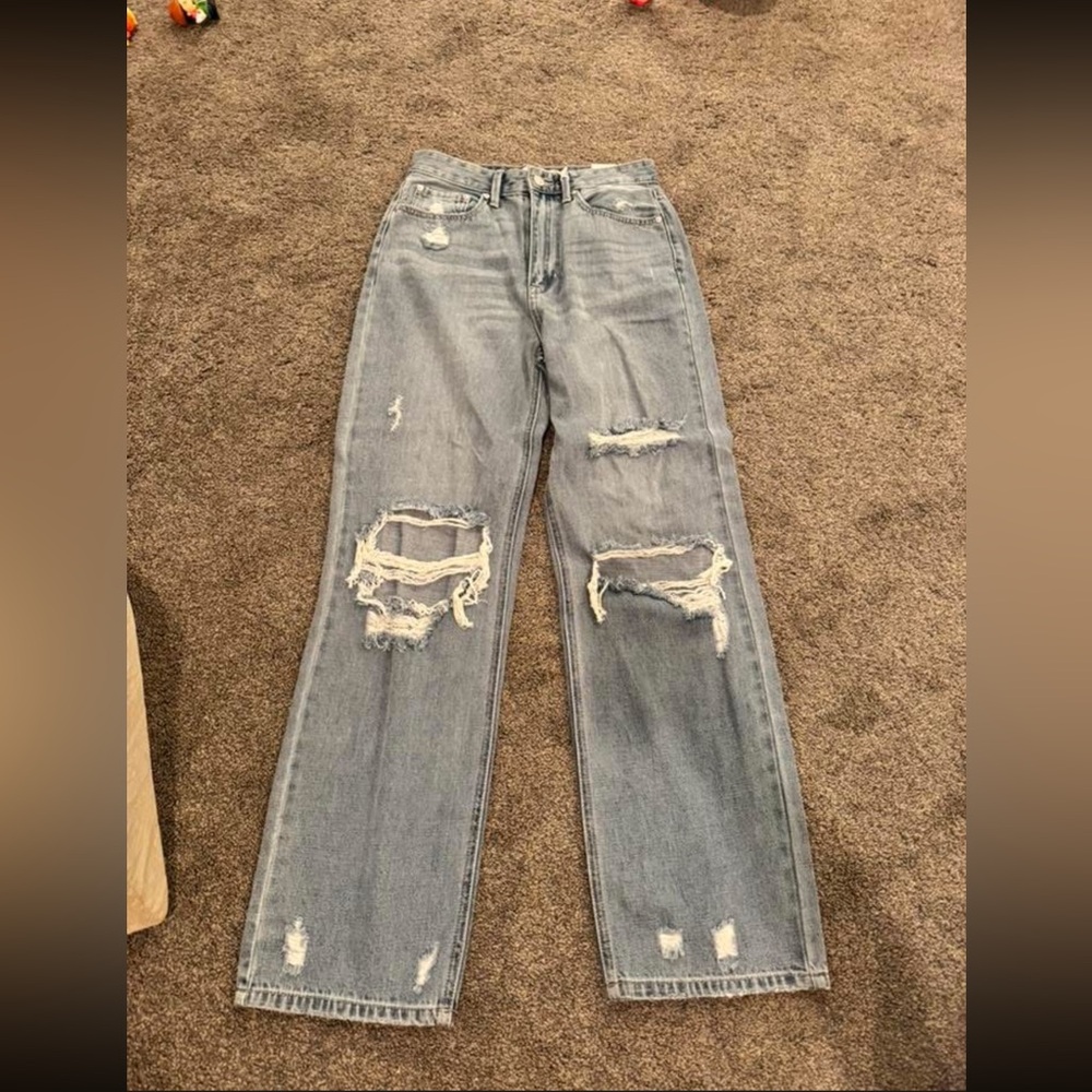 JBD distressed dad jeans Women's Jeans